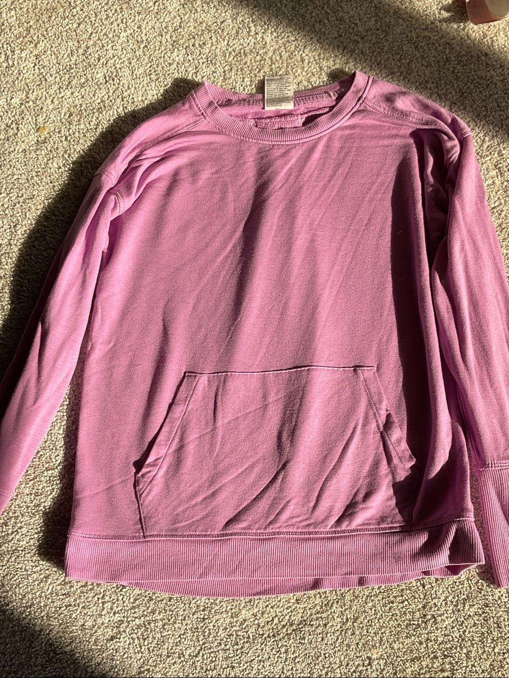 all in motion Pink Long Sleeve Kids Pullover Sweatshirt